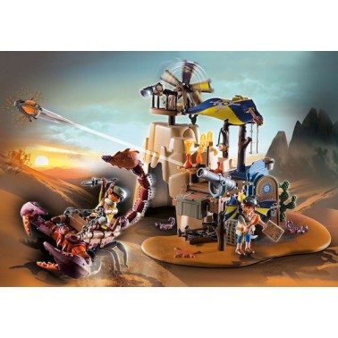 Playmobil Novelmore Μυστική Βάση Με Γιγάντιο Σκορπιό για 5-10 ετών