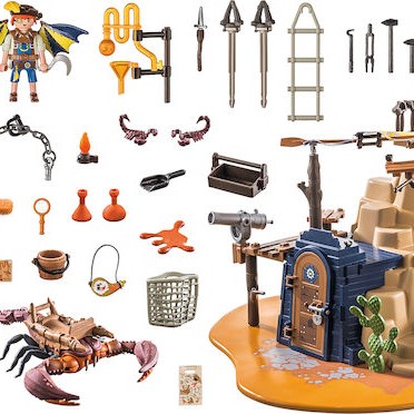 Playmobil Novelmore Μυστική Βάση Με Γιγάντιο Σκορπιό για 5-10 ετών