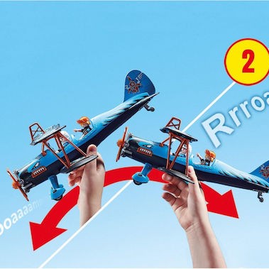 Playmobil Stunt Show Phoenix Biplane για 5-12 ετών