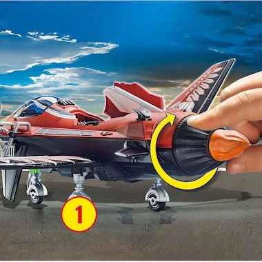 Playmobil Stunt Show Eagle Jet για 5-12 ετών