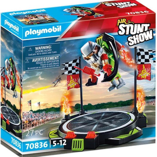 Playmobil Stunt Show Stuntman with Jetpack για 5-12 ετών