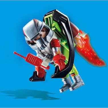 Playmobil Stunt Show Stuntman with Jetpack για 5-12 ετών