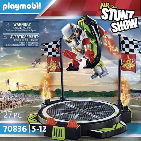 Playmobil Stunt Show Stuntman with Jetpack για 5-12 ετών