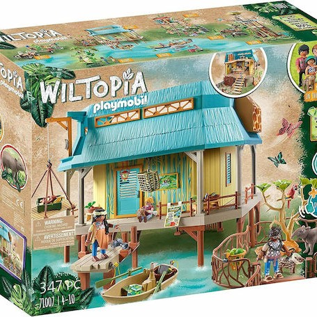 Playmobil Wiltopia Σταθμός Περίθαλψης Άγριων Ζώων για 4-10 ετών