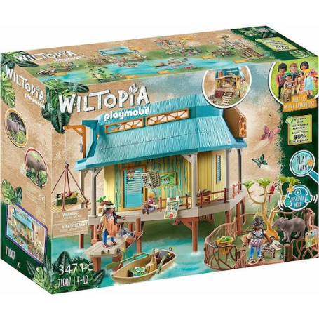 Playmobil Wiltopia Σταθμός Περίθαλψης Άγριων Ζώων για 4-10 ετών