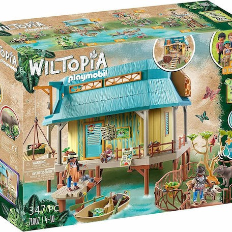 Playmobil Wiltopia Σταθμός Περίθαλψης Άγριων Ζώων για 4-10 ετών