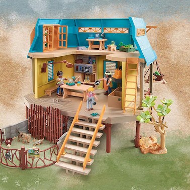 Playmobil Wiltopia Σταθμός Περίθαλψης Άγριων Ζώων για 4-10 ετών