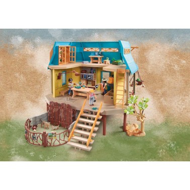 Playmobil Wiltopia Σταθμός Περίθαλψης Άγριων Ζώων για 4-10 ετών