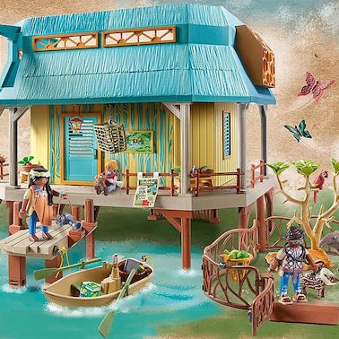 Playmobil Wiltopia Σταθμός Περίθαλψης Άγριων Ζώων για 4-10 ετών