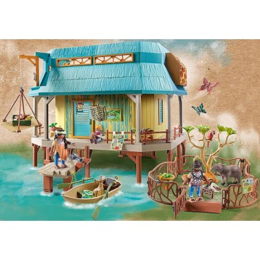 Playmobil Wiltopia Σταθμός Περίθαλψης Άγριων Ζώων για 4-10 ετών