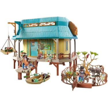 Playmobil Wiltopia Σταθμός Περίθαλψης Άγριων Ζώων για 4-10 ετών