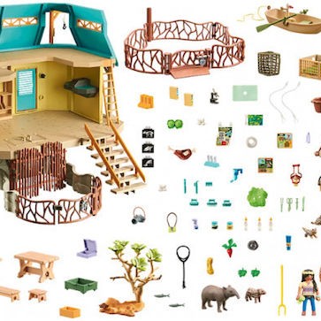 Playmobil Wiltopia Σταθμός Περίθαλψης Άγριων Ζώων για 4-10 ετών