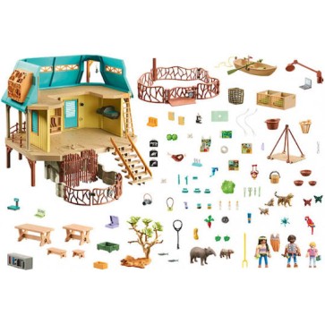 Playmobil Wiltopia Σταθμός Περίθαλψης Άγριων Ζώων για 4-10 ετών