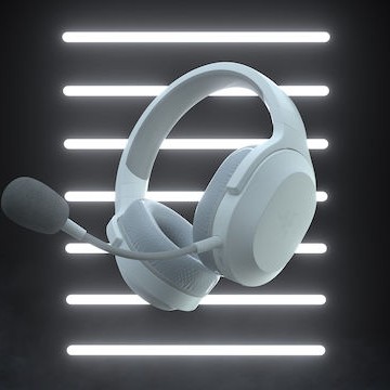 Razer Barracuda X Ασύρματο Over Ear Gaming Headset με σύνδεση 3.5mm / USB / Bluetooth Λευκό