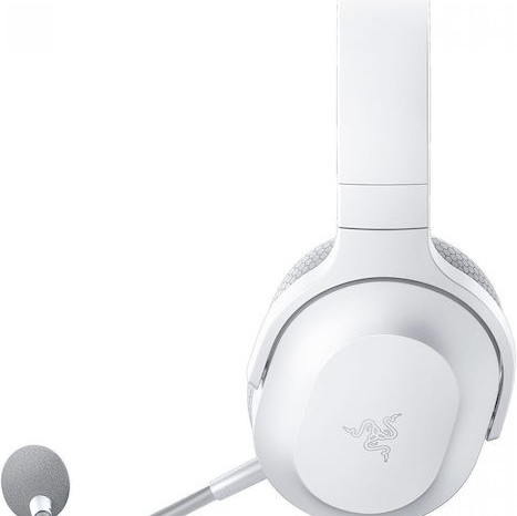 Razer Barracuda X Ασύρματο Over Ear Gaming Headset με σύνδεση 3.5mm / USB / Bluetooth Λευκό