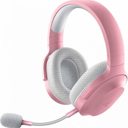 Razer Barracuda X Ασύρματο Over Ear Gaming Headset με σύνδεση 3.5mm / USB / Bluetooth Quartz