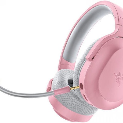 Razer Barracuda X Ασύρματο Over Ear Gaming Headset με σύνδεση 3.5mm / USB / Bluetooth Quartz