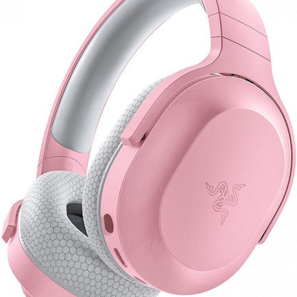 Razer Barracuda X Ασύρματο Over Ear Gaming Headset με σύνδεση 3.5mm / USB / Bluetooth Quartz