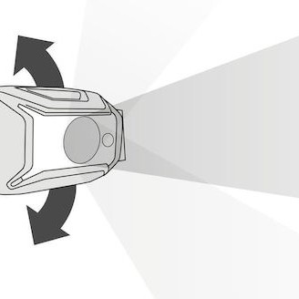 Petzl Επαναφορτιζόμενος Φακός Κεφαλής LED IPX4 με Μέγιστη Φωτεινότητα 450lm Tikka