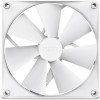 NZXT F140P Case Fan με Λευκό Φωτισμό και Σύνδεση 4-Pin PWM Λευκό