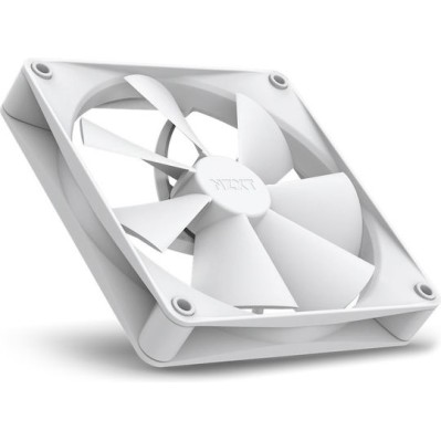 NZXT F140P Case Fan με Λευκό Φωτισμό και Σύνδεση 4-Pin PWM Λευκό