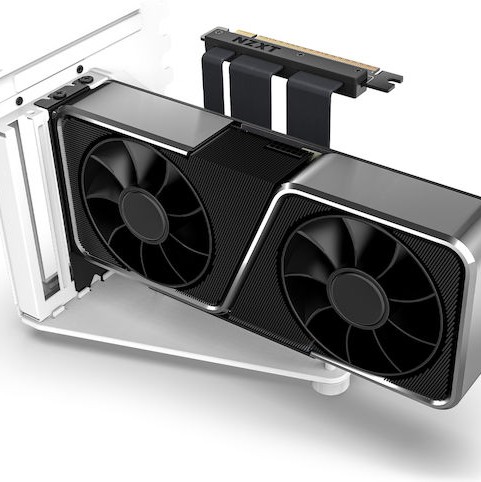 NZXT Vertical GPU Mounting Kit 175 mm PCIe 4.0x16 White