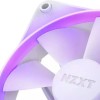 NZXT F120 RGB Case Fan με Σύνδεση 4-Pin PWM 3τμχ Λευκό
