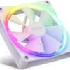 NZXT F120 RGB Case Fan με Σύνδεση 4-Pin PWM 3τμχ Λευκό