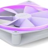 NZXT F140 RGB Case Fan με Σύνδεση 4-Pin PWM Λευκό