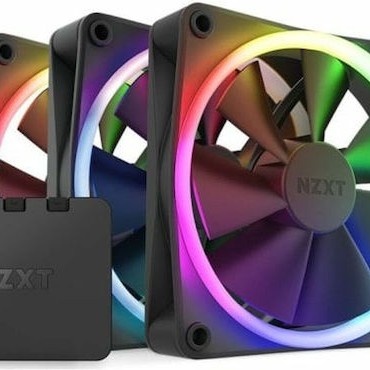 NZXT F120 RGB Case Fan με Σύνδεση 4-Pin PWM 3τμχ