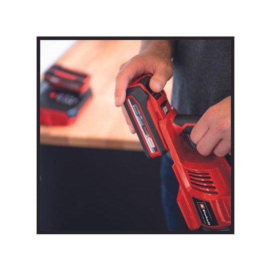 Einhell Επαναφορτιζόμενη Σκούπα 2 σε 1 Stick & Χειρός Χωρίς Φορτιστή & Μπαταρία Κόκκινη 2347180