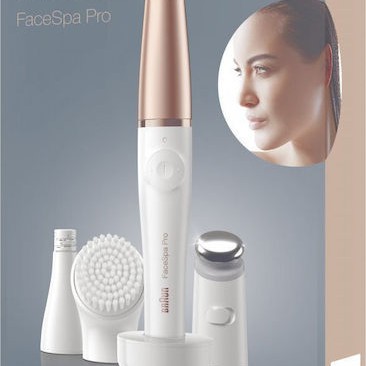 Braun FaceSpa Pro Συσκευή Αποτρίχωσης και Καθαρισμού Προσώπου SE911