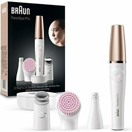 Braun FaceSpa Pro Συσκευή Αποτρίχωσης και Καθαρισμού Προσώπου SE911