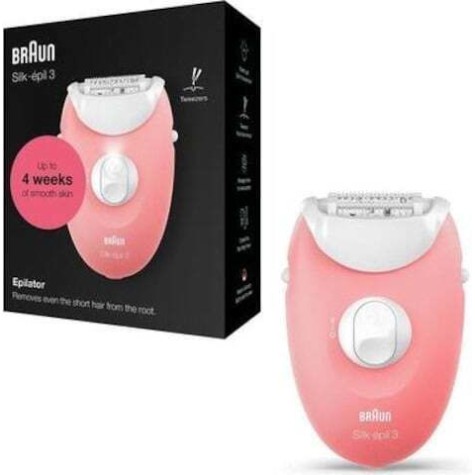 Braun Silk Epil 3 Αποτριχωτική Μηχανή Epilator για το Σώμα SE3176