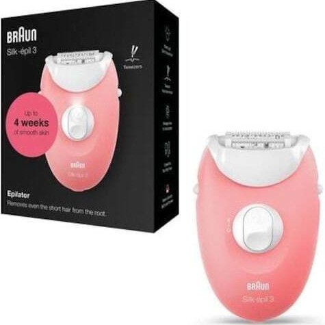 Braun Silk Epil 3 Αποτριχωτική Μηχανή Epilator για το Σώμα SE3176