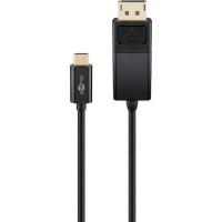 Goobay USB 2.0 Cable USB-C male - DisplayPort male Μαύρο 1.2m (79295)