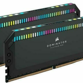 Corsair Dominator Platinum RGB DDR5 64GB RAM με 2x32GB Modules και Ταχύτητα 5600 για Desktop