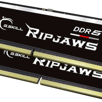G.Skill Ripjaws DDR5 32GB RAM με 2x16GB Modules και Ταχύτητα 4800 για Laptop