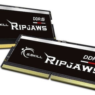 G.Skill Ripjaws DDR5 64GB RAM με 2x32GB Modules και Ταχύτητα 4800 για Laptop
