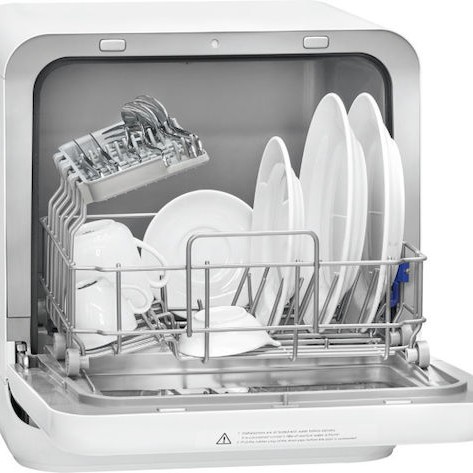 Bomann Πλυντήριο Πιάτων Πάγκου για 2 Σερβίτσια Π42xY43.5εκ. Λευκό