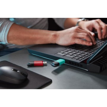 Kingston DataTraveler Exodia M 128GB USB 3.2 Stick Κόκκινο