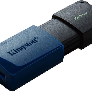 Kingston Datatraveler Exodia M 64GB USB 3.2 Stick Μαύρο