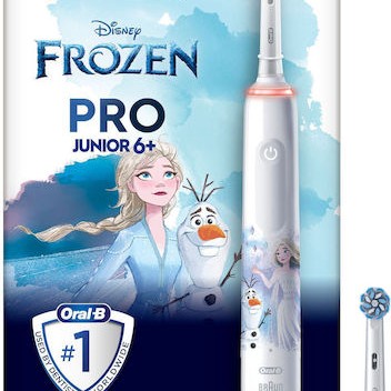 Oral-B Pro 3 Junior Ηλεκτρική Οδοντόβουρτσα για 6+ Χρονών Λευκό