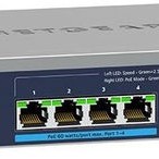 NetGear MS108UP Unmanaged L2 PoE+ Switch με 8 Θύρες Ethernet
