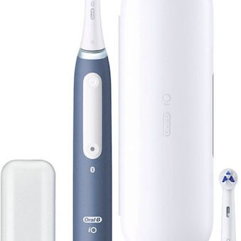 Oral-B iO My Way Ηλεκτρική Οδοντόβουρτσα με Αισθητήρα Πίεσης και Θήκη Ταξιδίου Μπλε