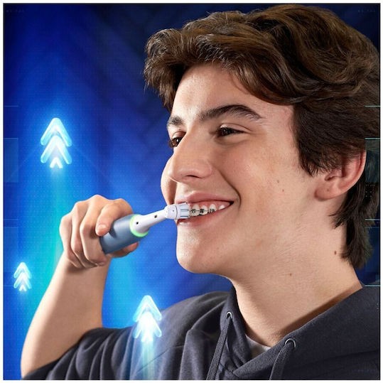 Oral-B iO My Way Ηλεκτρική Οδοντόβουρτσα με Αισθητήρα Πίεσης και Θήκη Ταξιδίου Μπλε