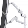 Ergotron LX Dual Direct Βάση Γραφείου για 2 Οθόνες με Βραχίονα Λευκή