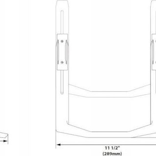 Ergotron LX Dual Direct Βάση Γραφείου για 2 Οθόνες με Βραχίονα Λευκή