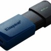 Kingston DataTraveler Exodia M Duo 64GB USB 3.2 Stick Μαύρο 2τμχ