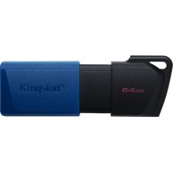 Kingston DataTraveler Exodia M Duo 64GB USB 3.2 Stick Μαύρο 2τμχ